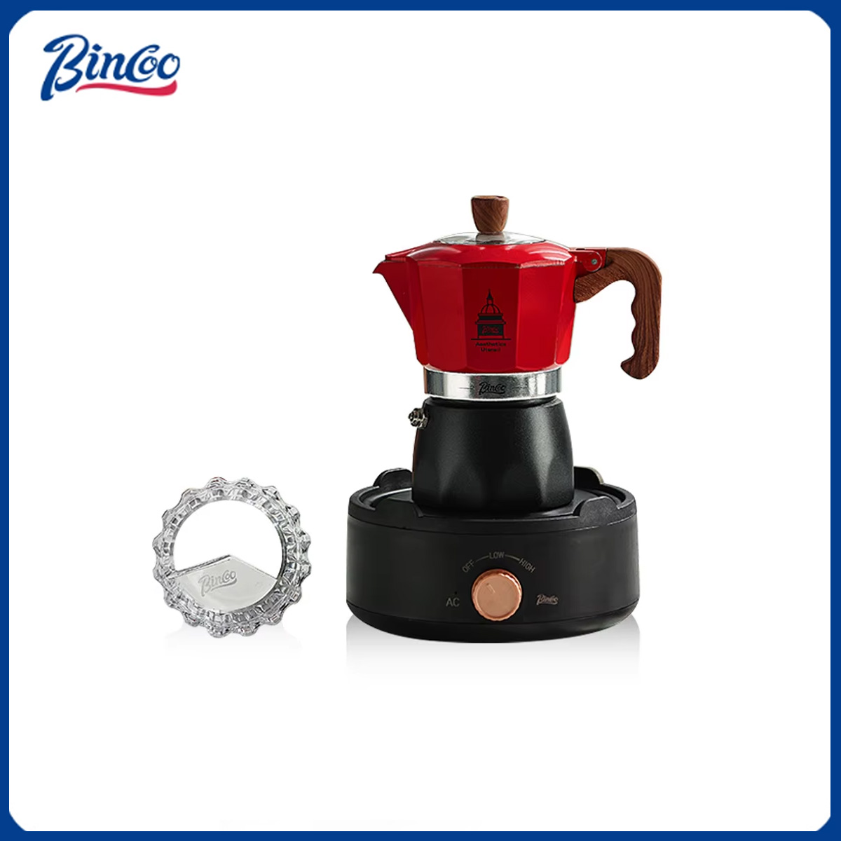 Coffee Tea Espresso - Bincoo Double Valve café Moka Pot