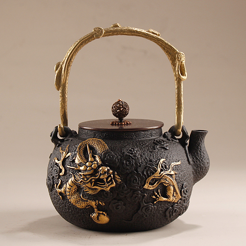 Cast Iron Teapot - Théière en fonte de 1,2L avec