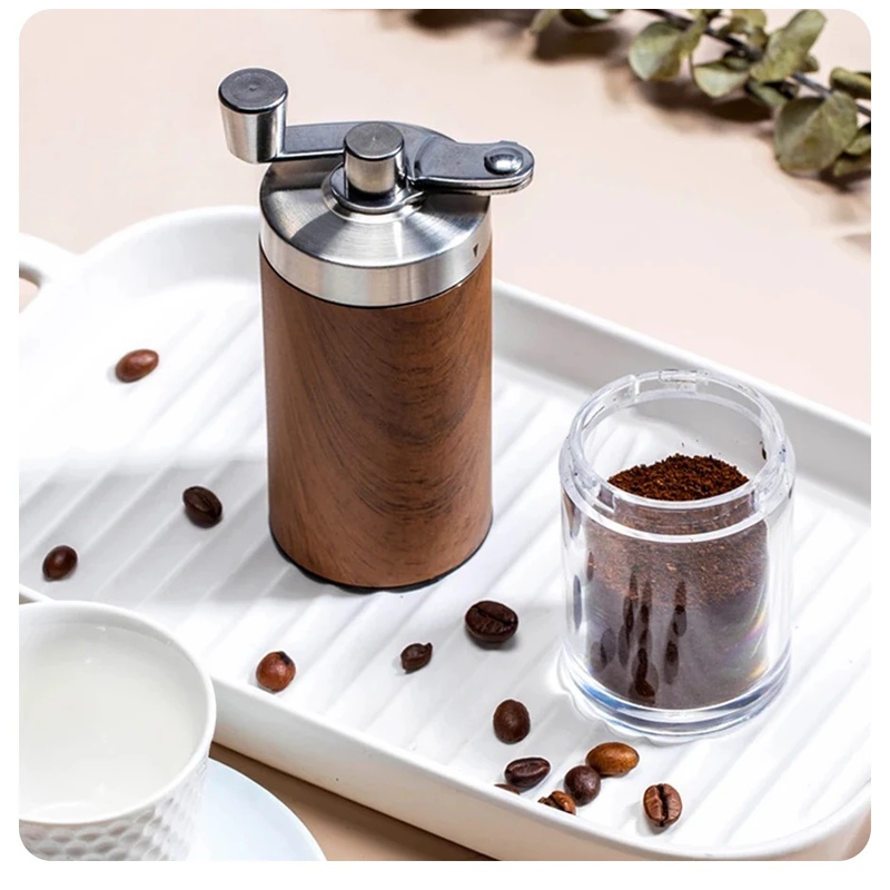 Burr Hand Grinder - Moulin à café manuel portable en