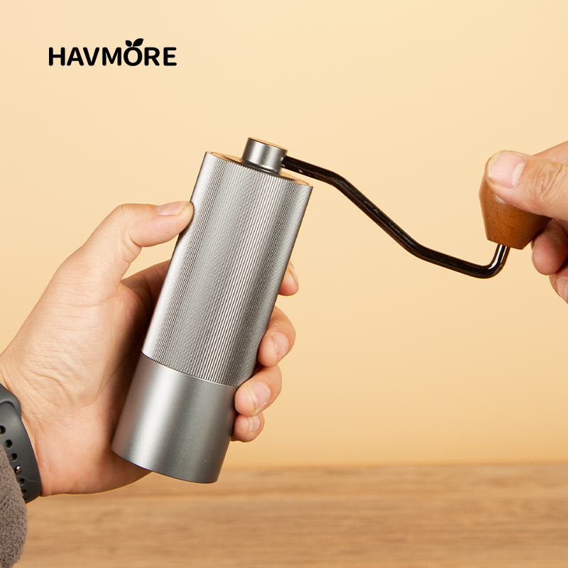 Burr Hand Grinder - Moulin à café manuel 304 en