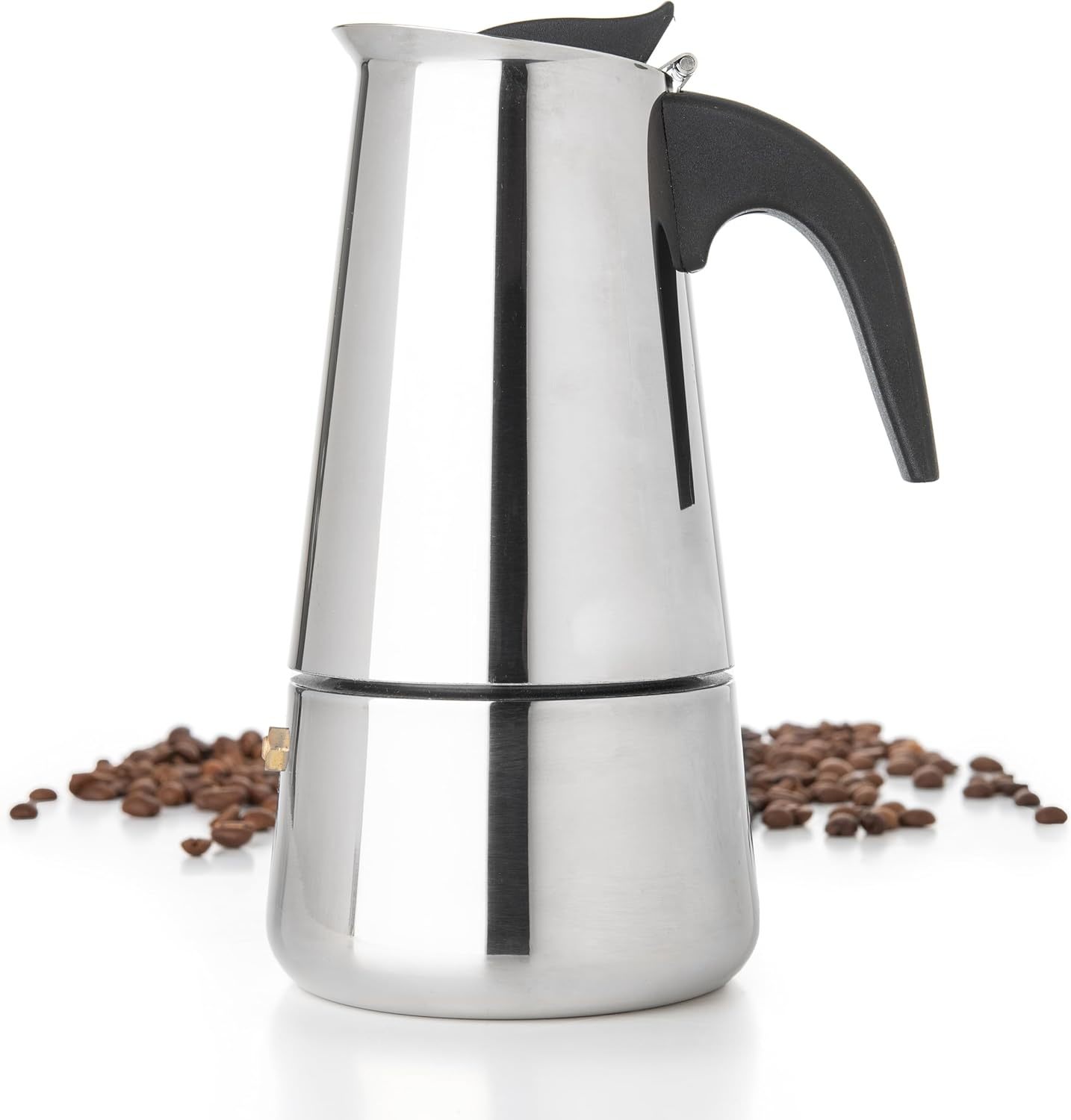 Coffee Tea Espresso - Cafetière à expresso en acier inoxydable