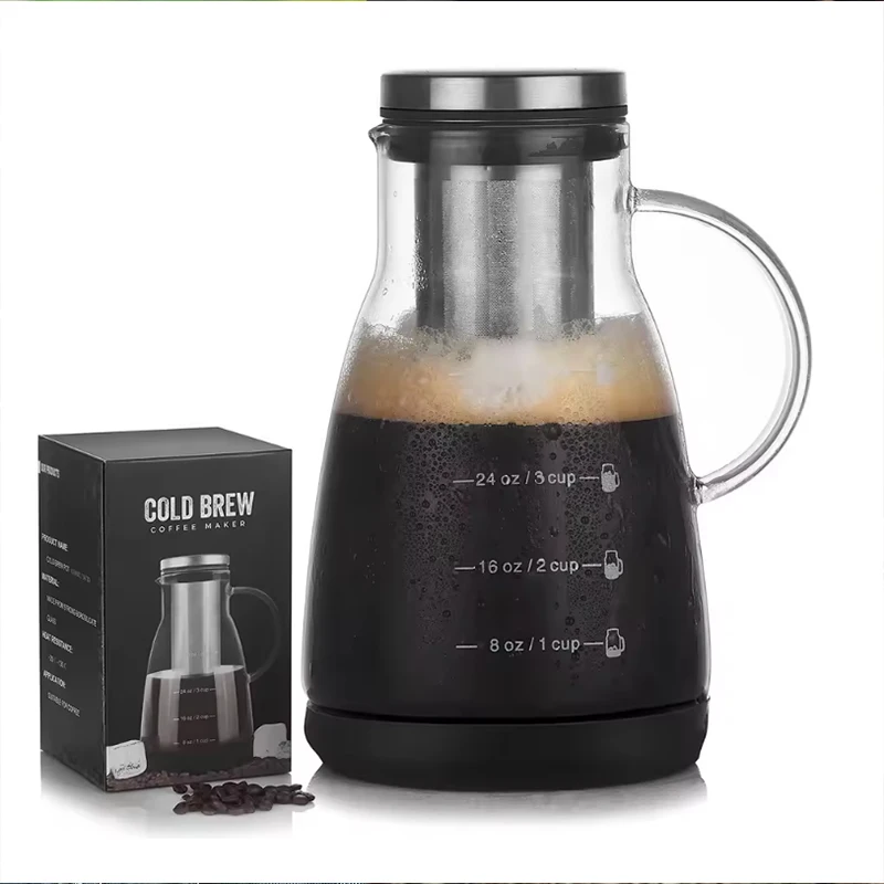 Coffee Tea Espresso - Carafe en verre de 960 ml
