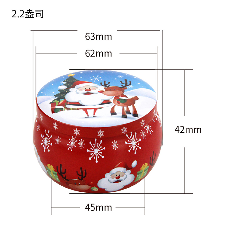 Mini pots de noël en métal, ca - Coffee Tea Box avis et prix