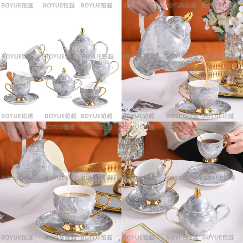 Service à café et soucoupe en  - Coffee Tea Box avis et prix