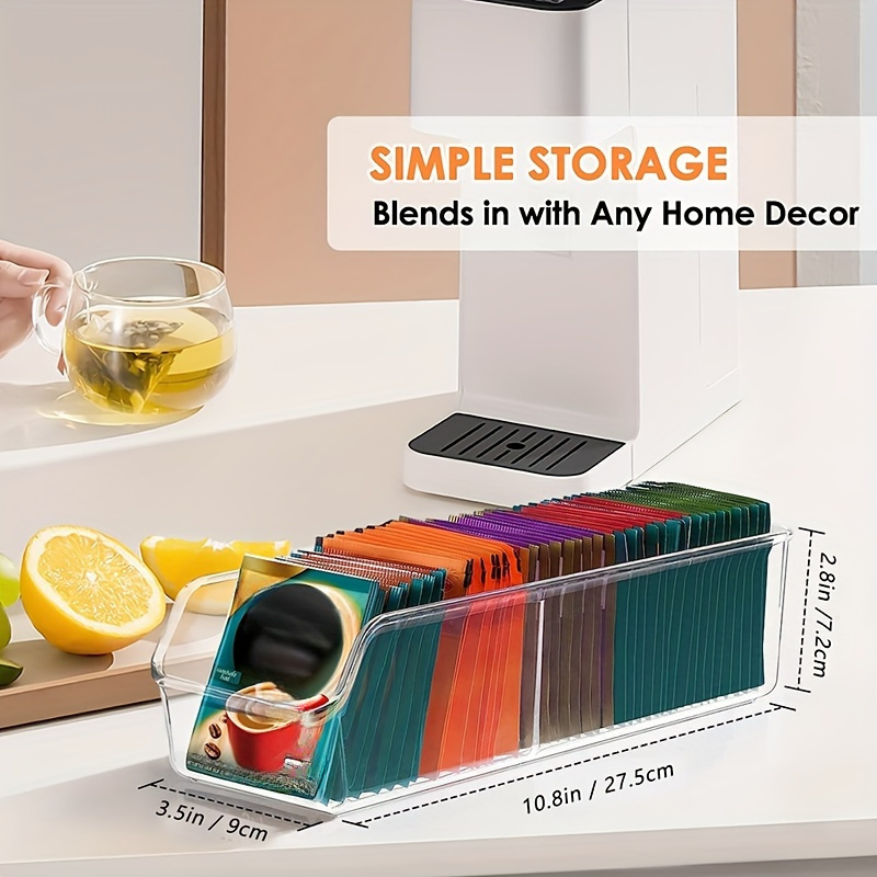 Boîte de rangement transparent - Coffee Tea Box avis et prix