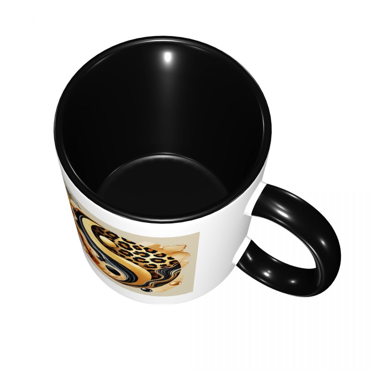 Tasse à café en céramique amus - Coffee Tea Yin Yang avis et prix