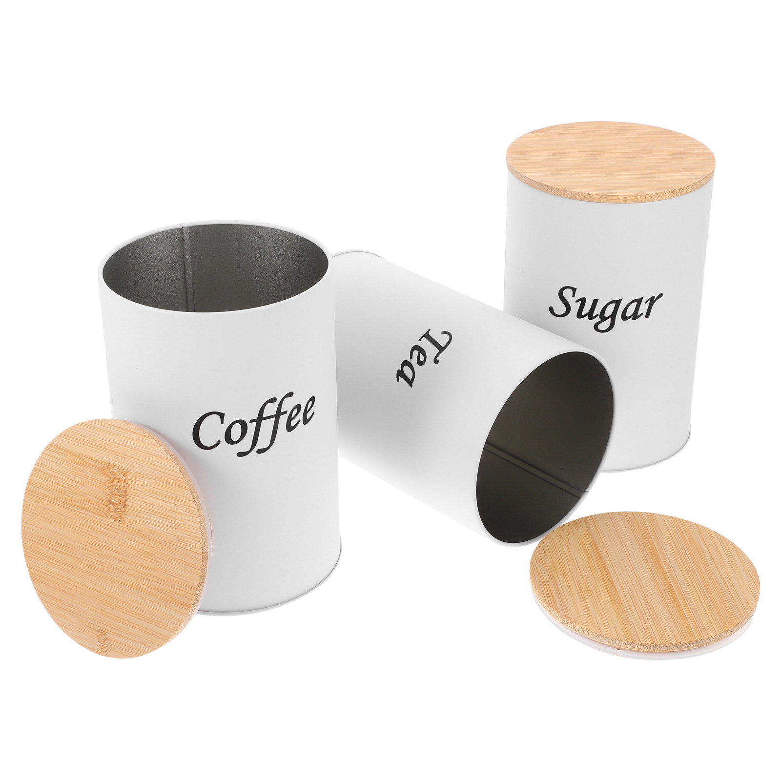 Lot de 3 boîtes hermétiques ro - Canister Coffee Sugar Tea avis et prix
