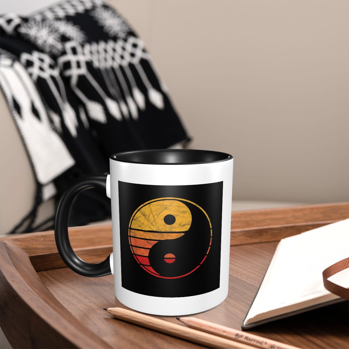 Tasse de soleil minimaliste Vi - Coffee Tea Yin Yang avis et prix