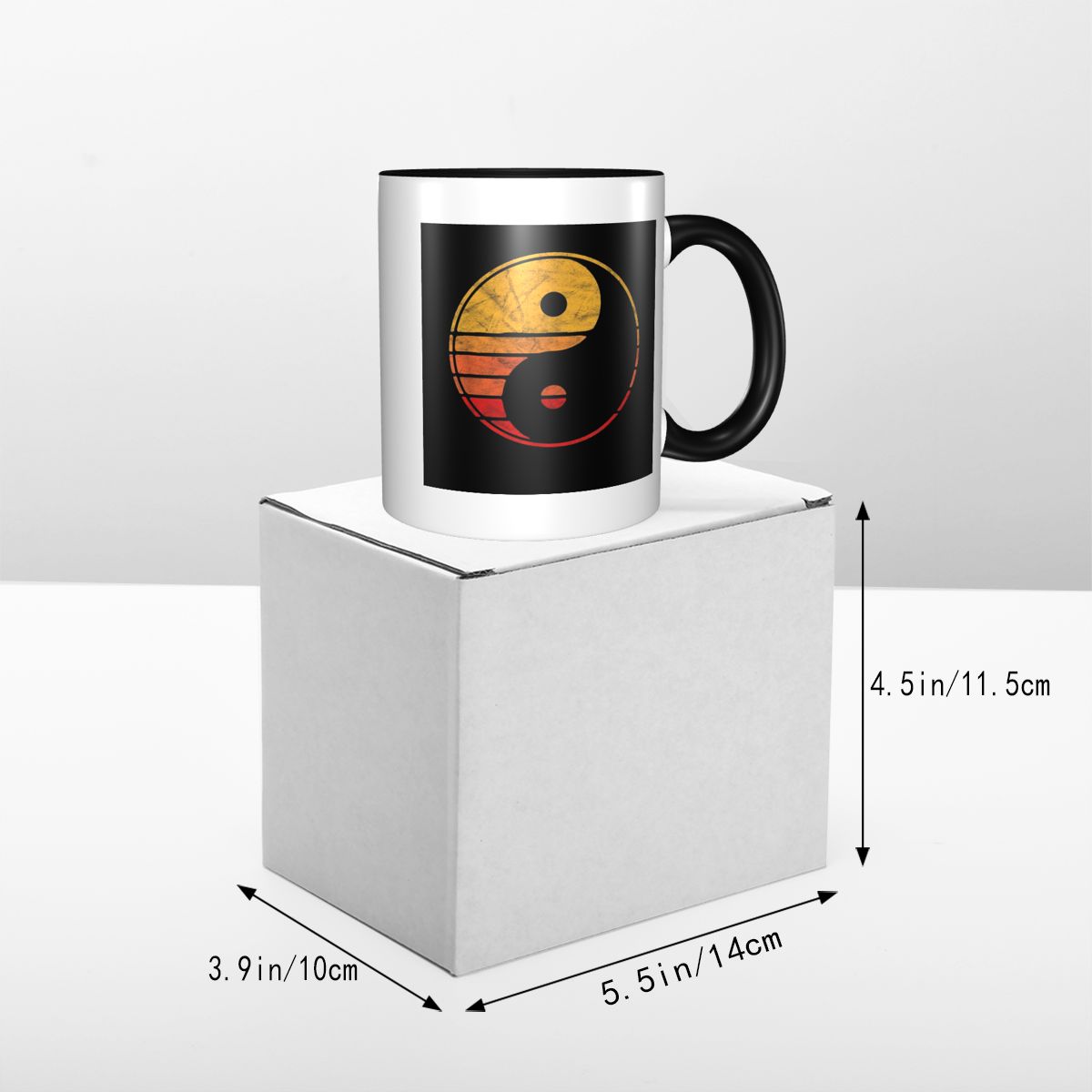 Tasse de soleil minimaliste Vi - Coffee Tea Yin Yang avis et prix