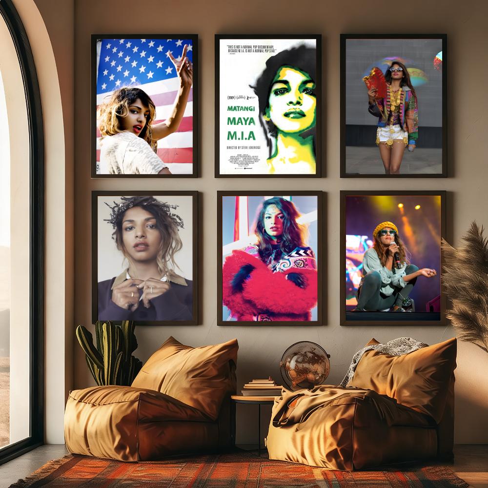 M.I.A. Affiche Mathangi Maya A - Maya Coffee & Tea Ulasan avis et prix