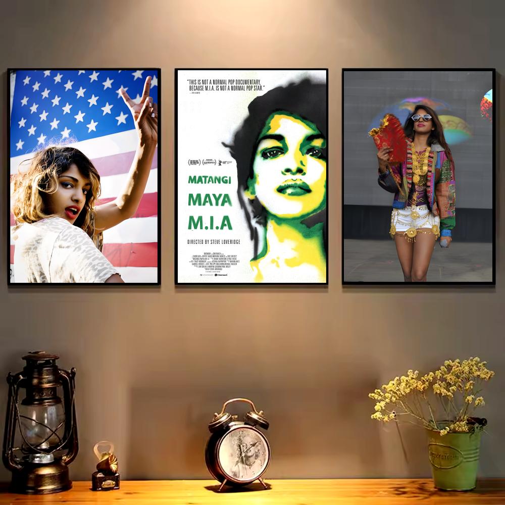 M.I.A. Affiche Mathangi Maya A - Maya Coffee & Tea Ulasan avis et prix