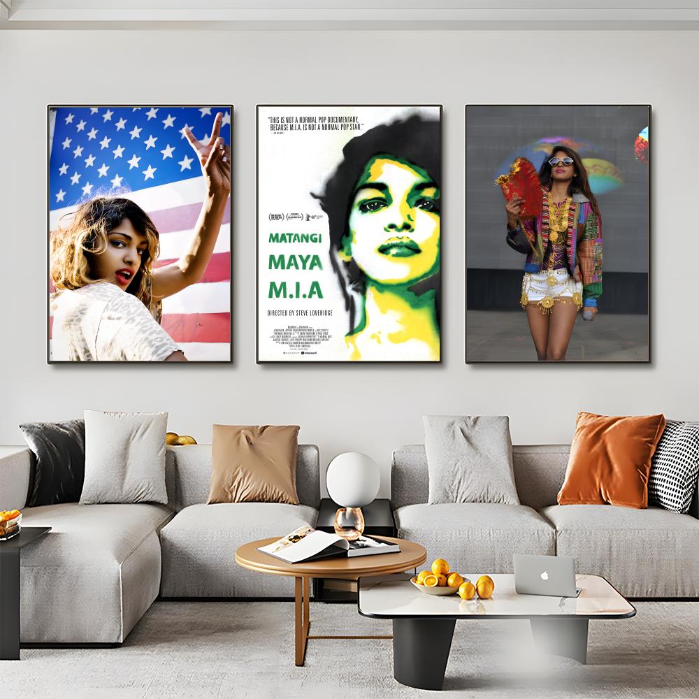 M.I.A. Affiche Mathangi Maya A - Maya Coffee & Tea Ulasan avis et prix