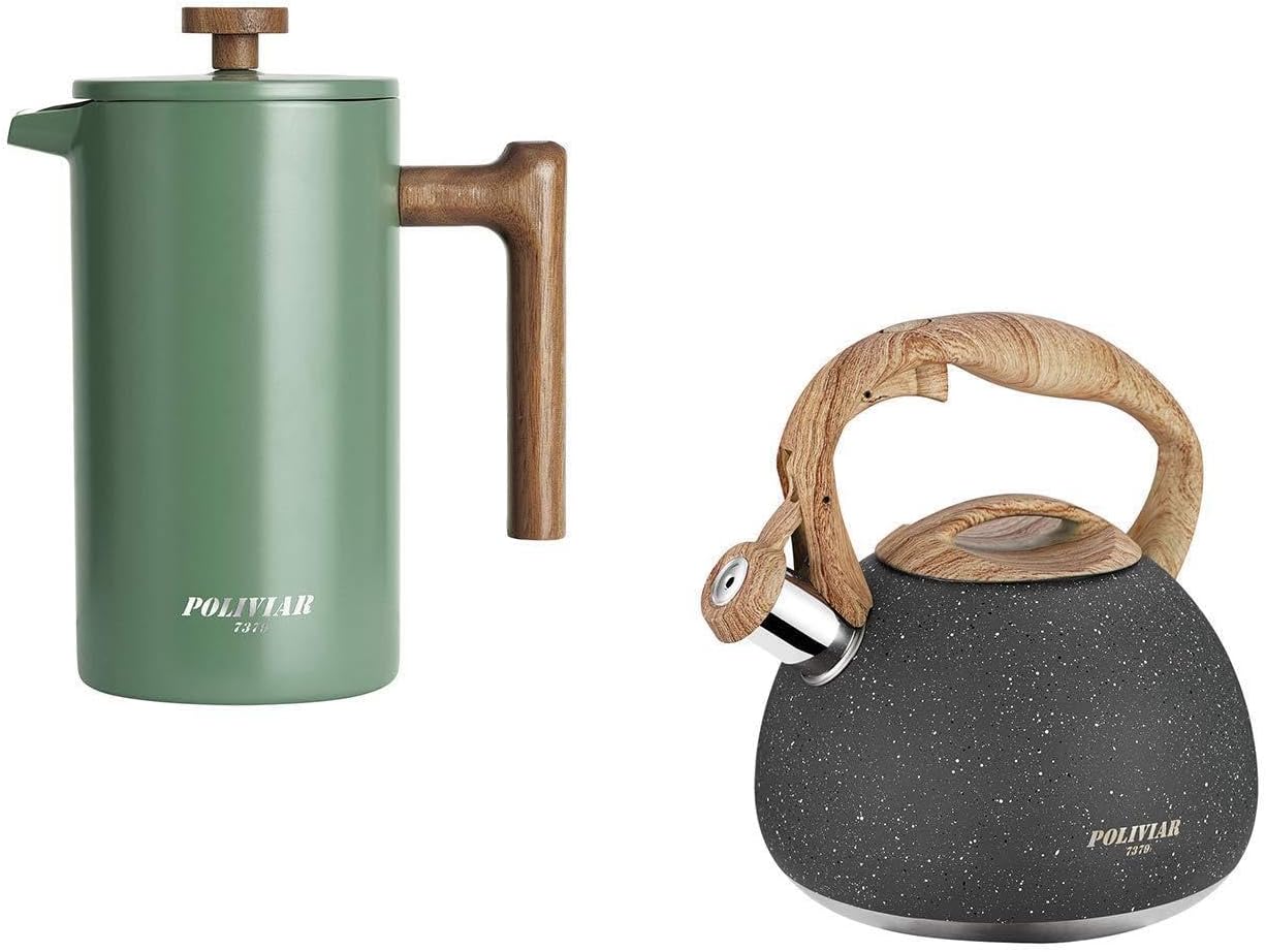 POLIVIAR Ensemble Cafetière à  - Coffee Tea Press avis et prix