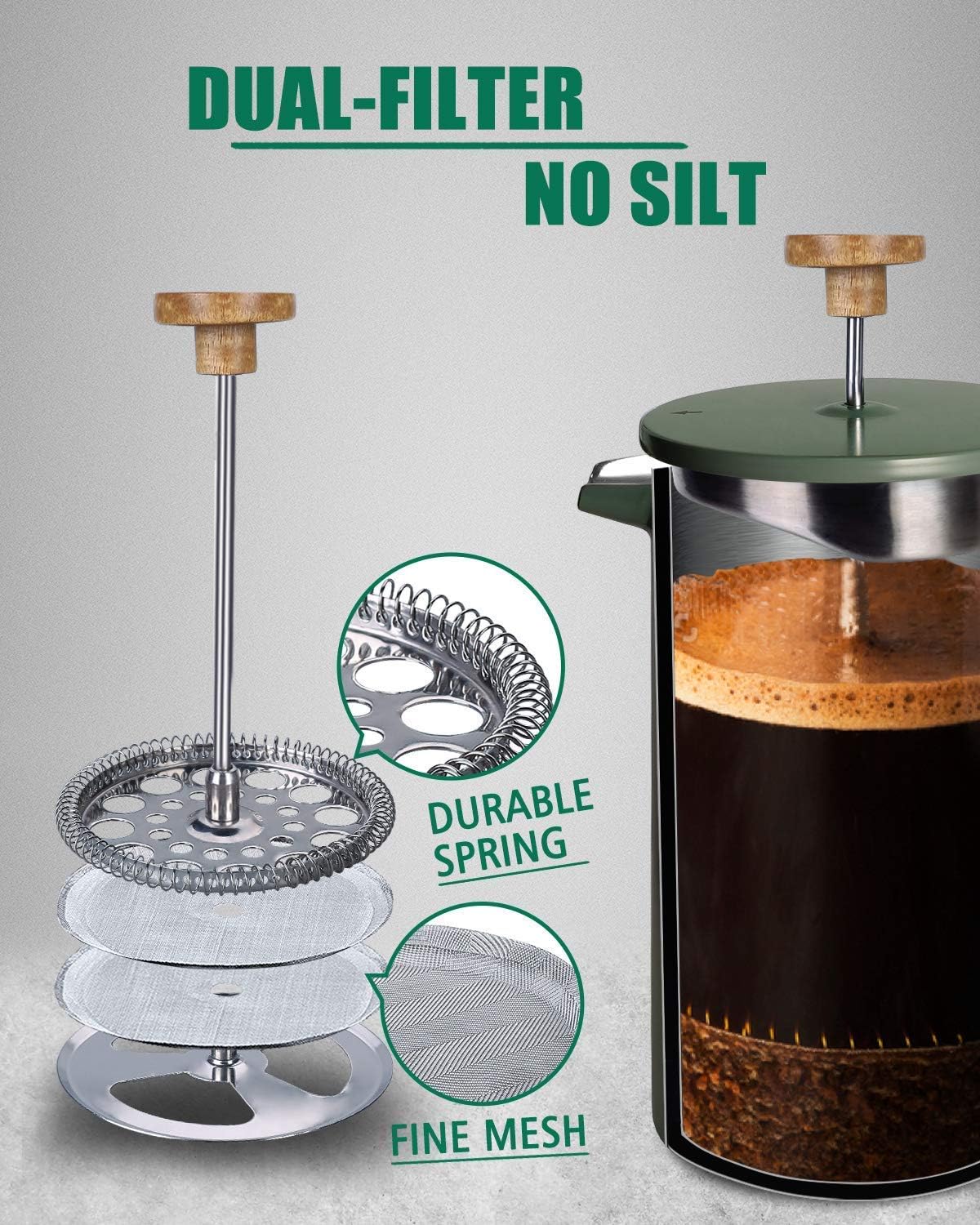 POLIVIAR Ensemble Cafetière à  - Coffee Tea Press avis et prix