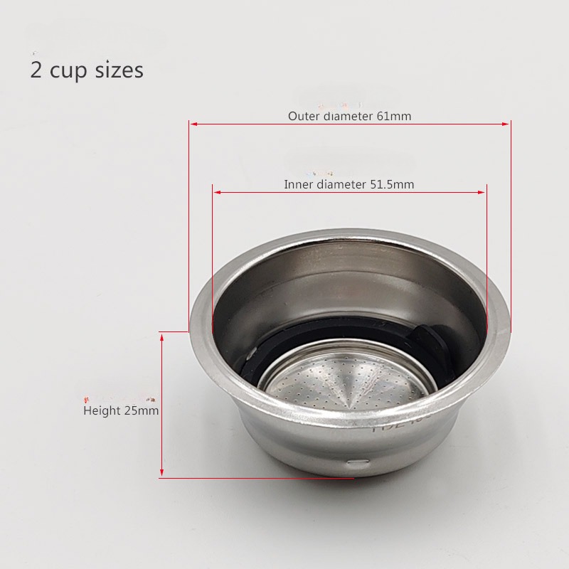 Filtre poreux pressurisé 51mm, - Coffee Tea Press avis et prix