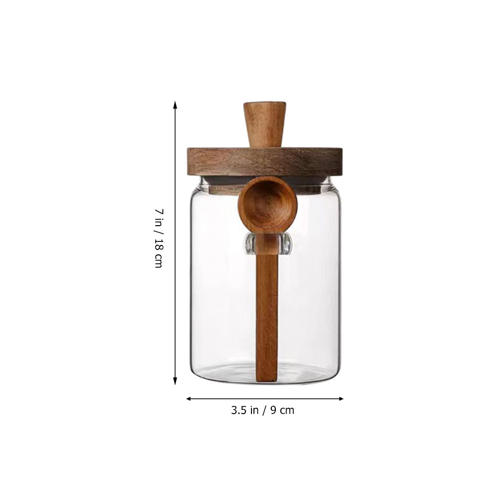 Pot en verre hermétique pour g - Canister Coffee Sugar Tea avis et prix