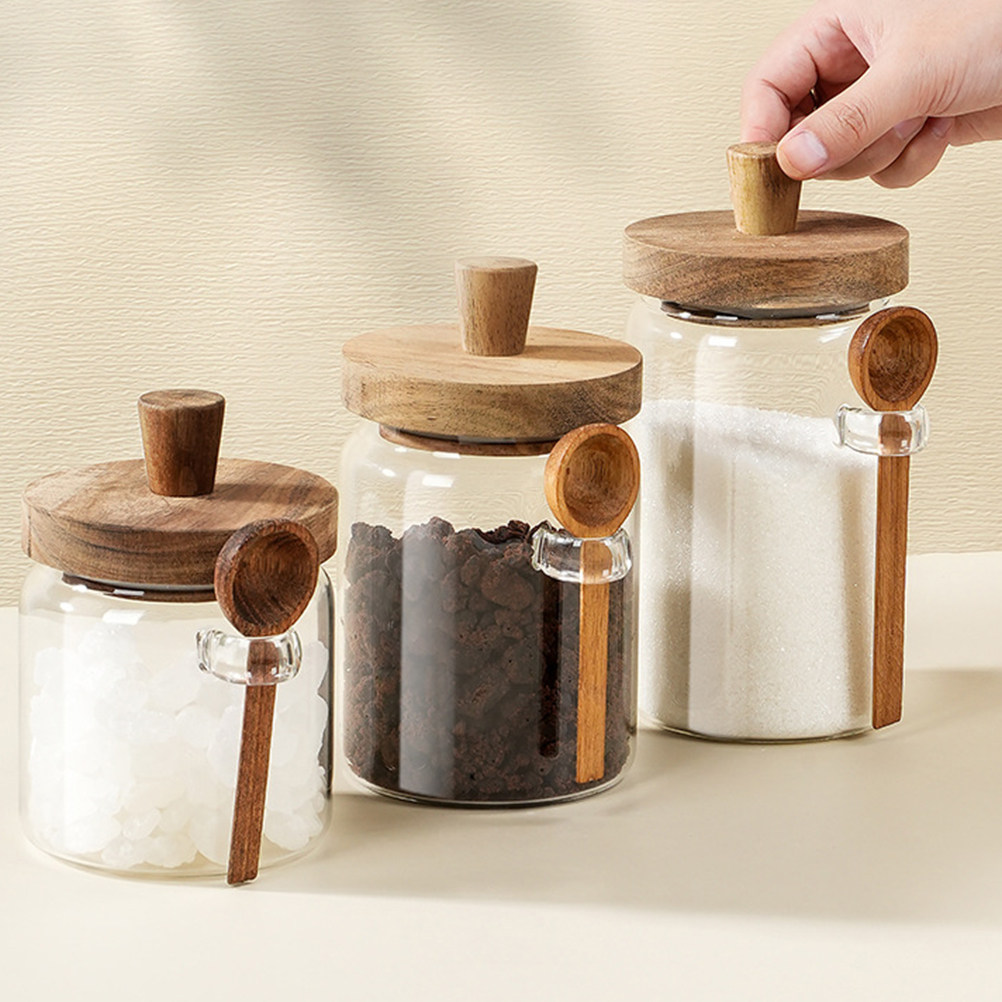 Pot en verre hermétique pour g - Canister Coffee Sugar Tea avis et prix