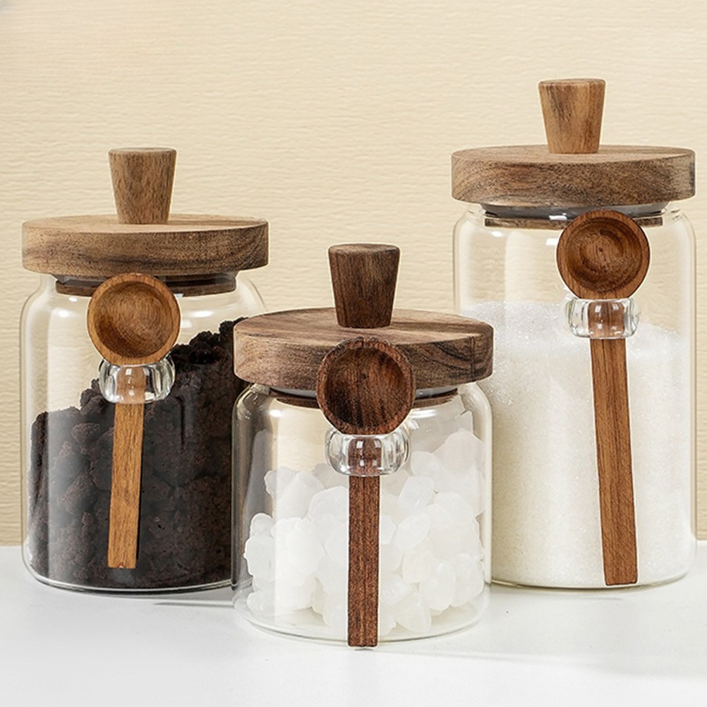 Pot en verre hermétique pour g - Canister Coffee Sugar Tea avis et prix