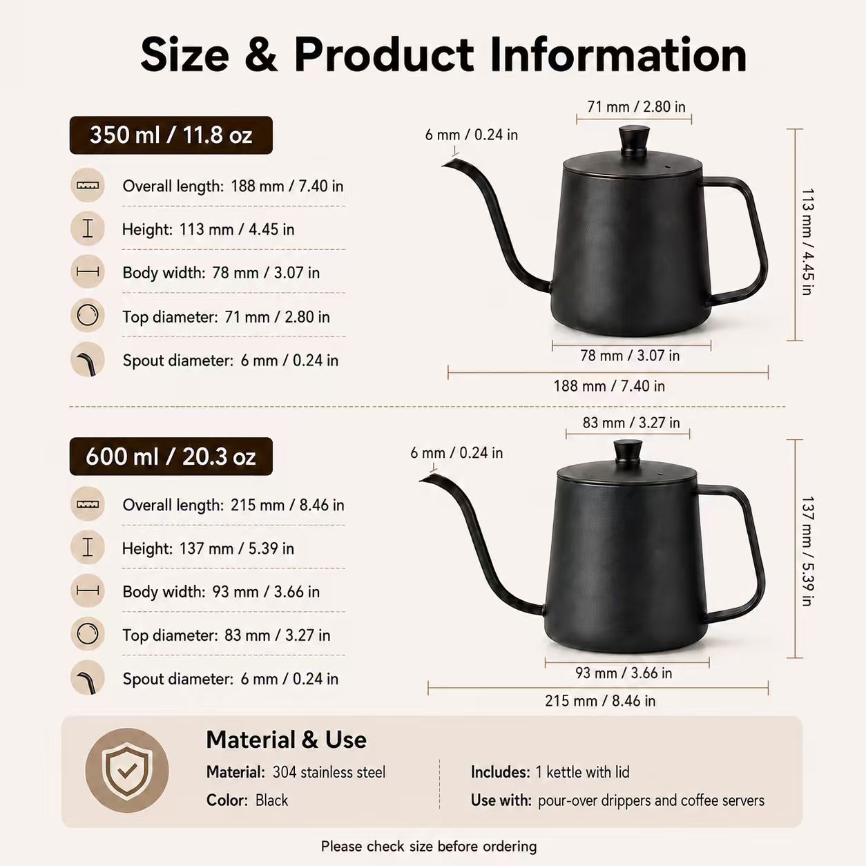 Carafe à café en acier inoxyda - Coffee Tea Box avis et prix