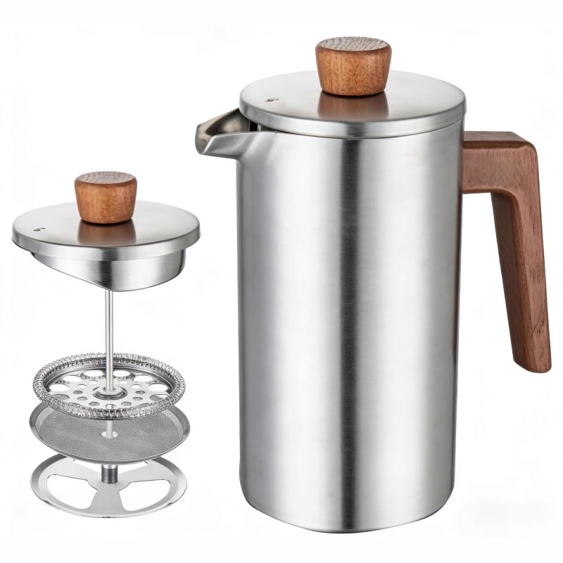 Cafetière à piston JUSTINLAU 1 - Coffee Tea Press avis et prix