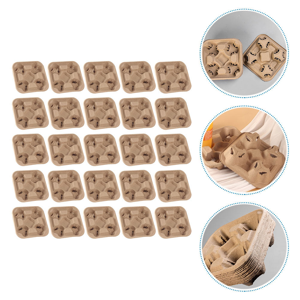 Lot de 25 porte-gobelets en pu - Coffee Tea Box avis et prix