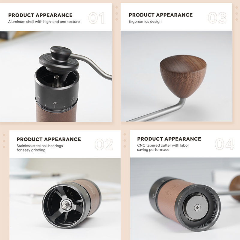 Icafilas – moulin à café manue - Burr Hand Grinder avis et prix