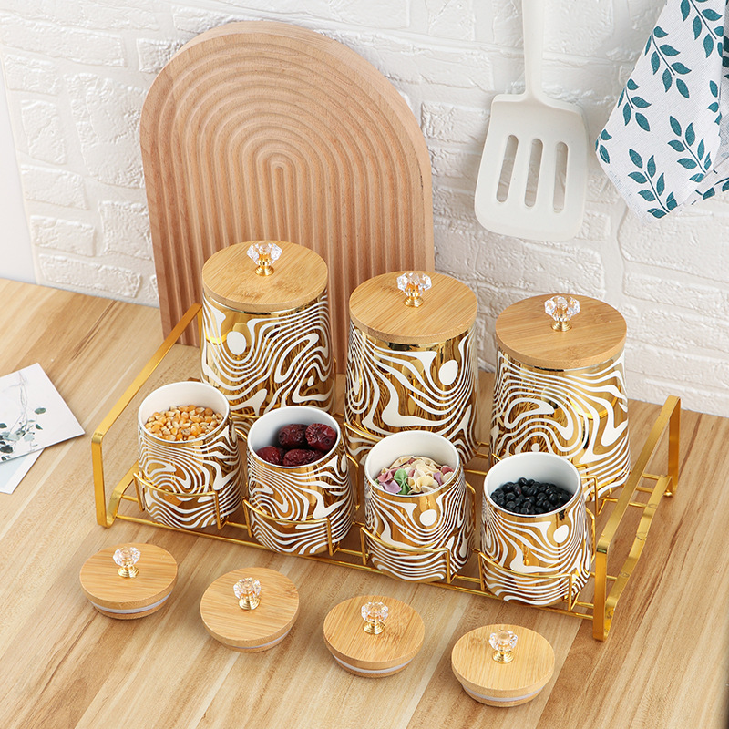 Ensemble de 7 boîtes de cuisin - Canister Coffee Sugar Tea avis et prix
