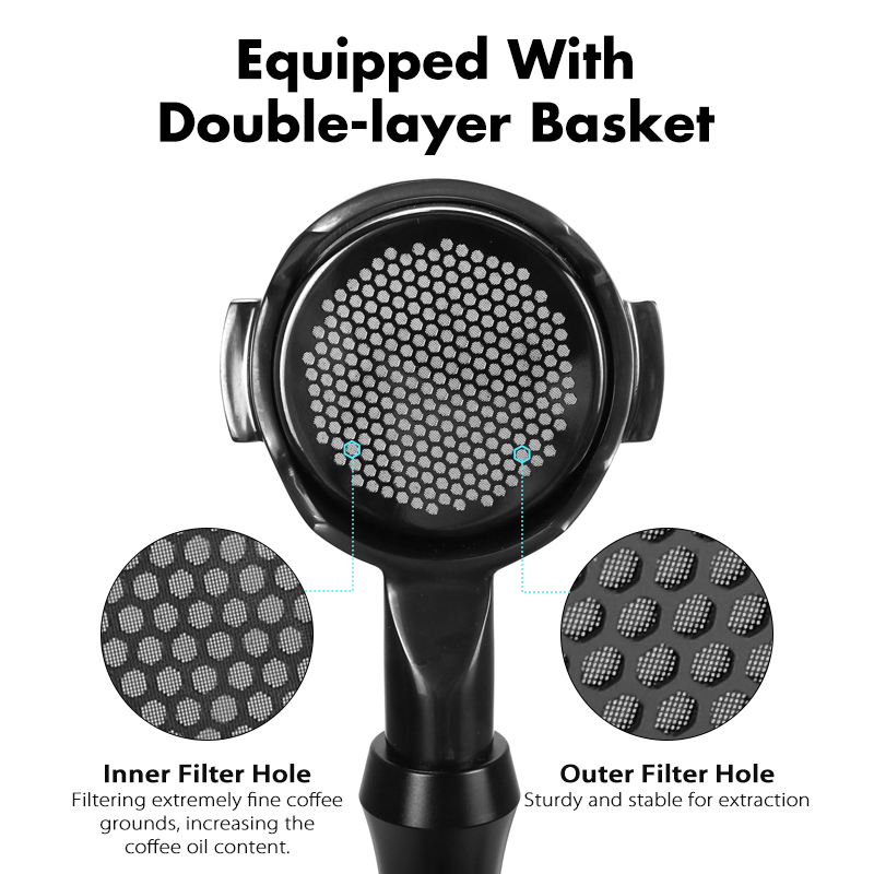 Porte-filtre sans fond 58 mm p - Coffee And Tea Filter avis et prix